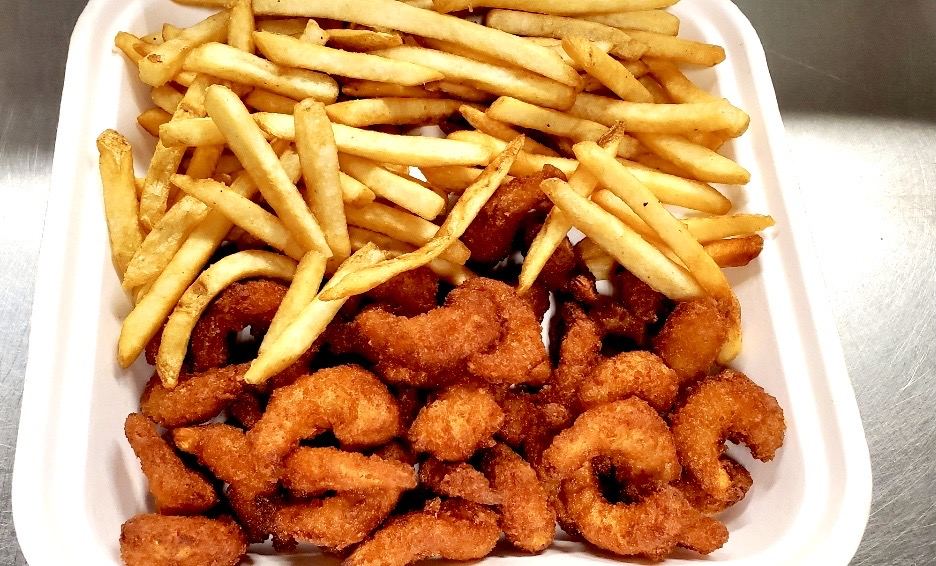 Shrimp and fries